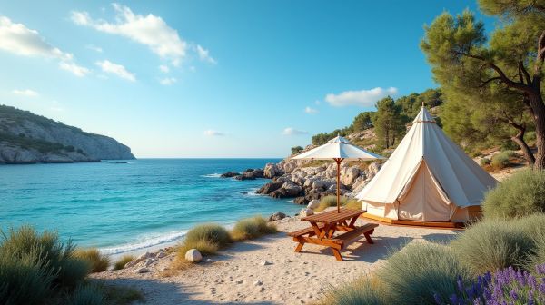 S'évader en camping sur la côte d'azur : guide pratique